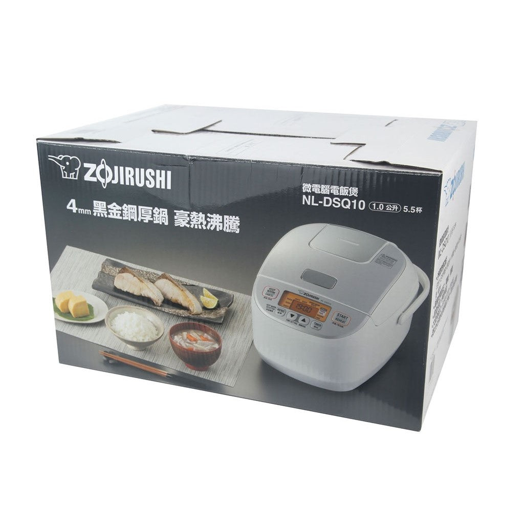 Zojirushi Rice Cooker NL-DSQ10/18 3 pin UK plug - Just £239.90! Shop now at JAPAN PLAZA UK