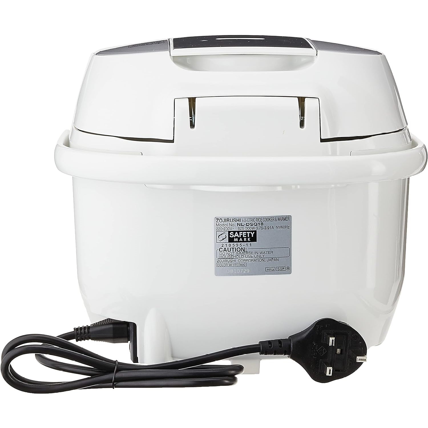 Zojirushi Rice Cooker NL-DSQ10/18 3 pin UK plug - Just £239.90! Shop now at JAPAN PLAZA UK