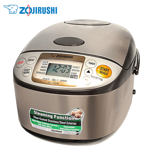 Zojirushi Rice Cooker NS-TSQ10/18 3 Pin UK Plug - Just £245.90! Shop now at JAPAN PLAZA UK