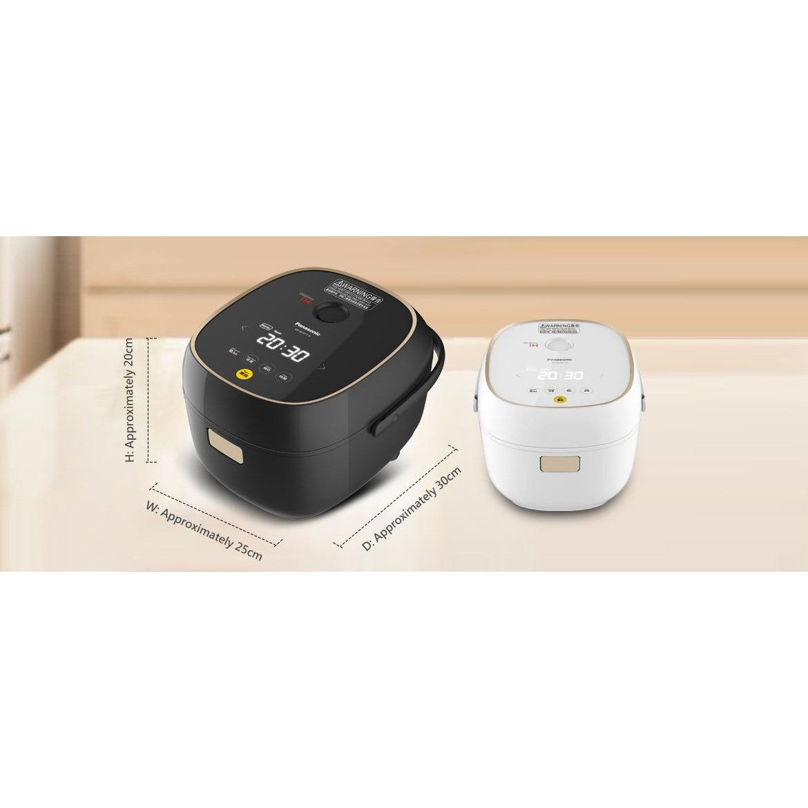 Panasonic SR-AC071 IH Rice Cooker UK 0.7L Fuzzy Logic 3-Pin Compact