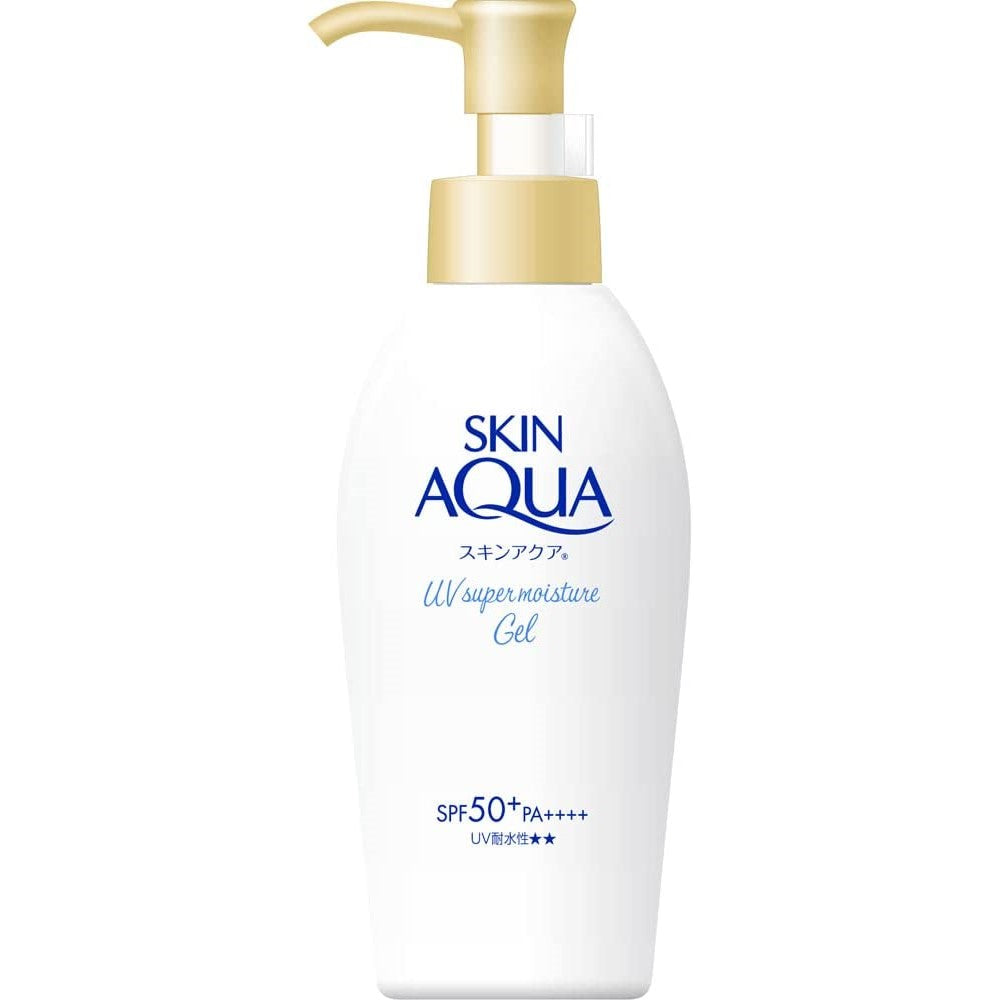 Rohto Mentholatum - Skin Aqua Sunscreen UV Super Moisture Gel SPF 50+ PA++++ 140g (Made in Japan)