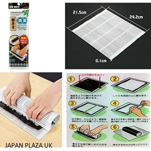 Sushi Roll Making Mat (Made in Japan) - Just £1.68! Shop now at JAPAN PLAZA UK