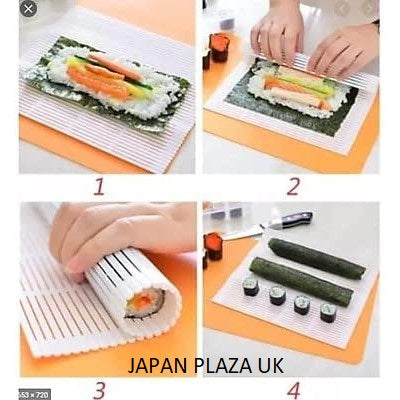 Sushi Roll Making Mat (Made in Japan) - Just £1.68! Shop now at JAPAN PLAZA UK