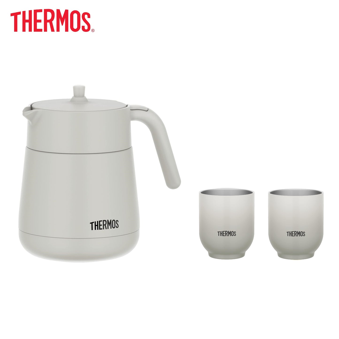 Thermos Vacuum Insulated Teapot with Strainer 23.7 fl oz (700 ml)