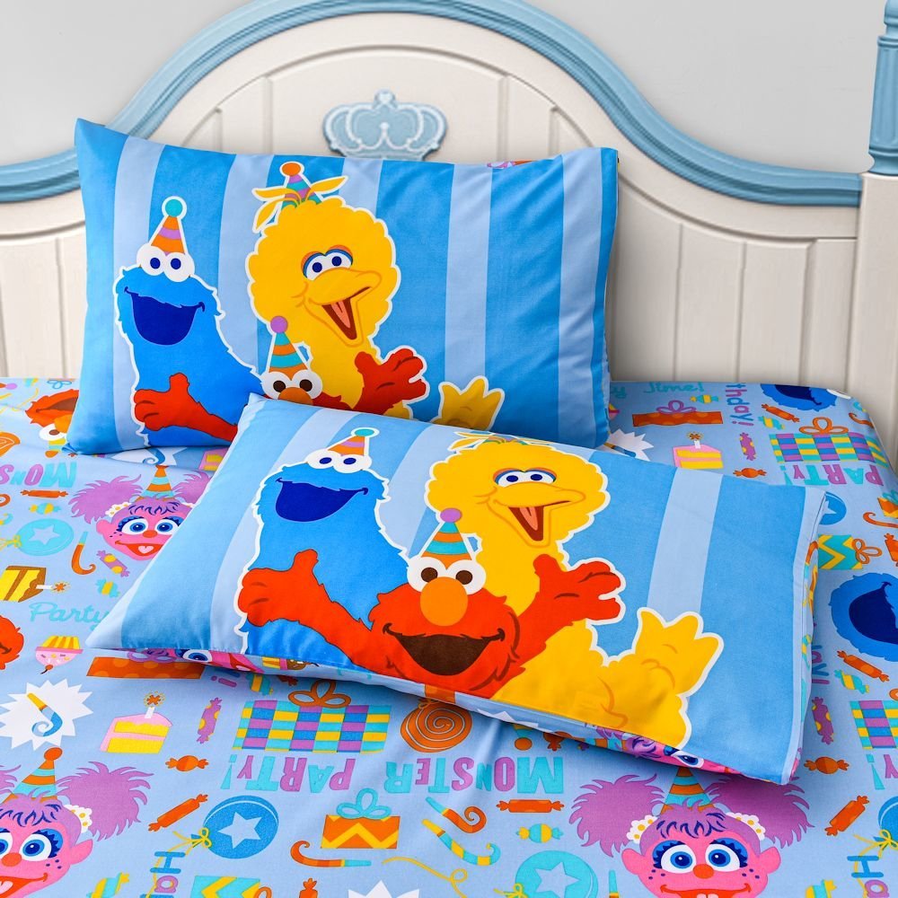 Sesame Street (Fitted Sheet+Pillow case+Quilt Cover) kid bedding set