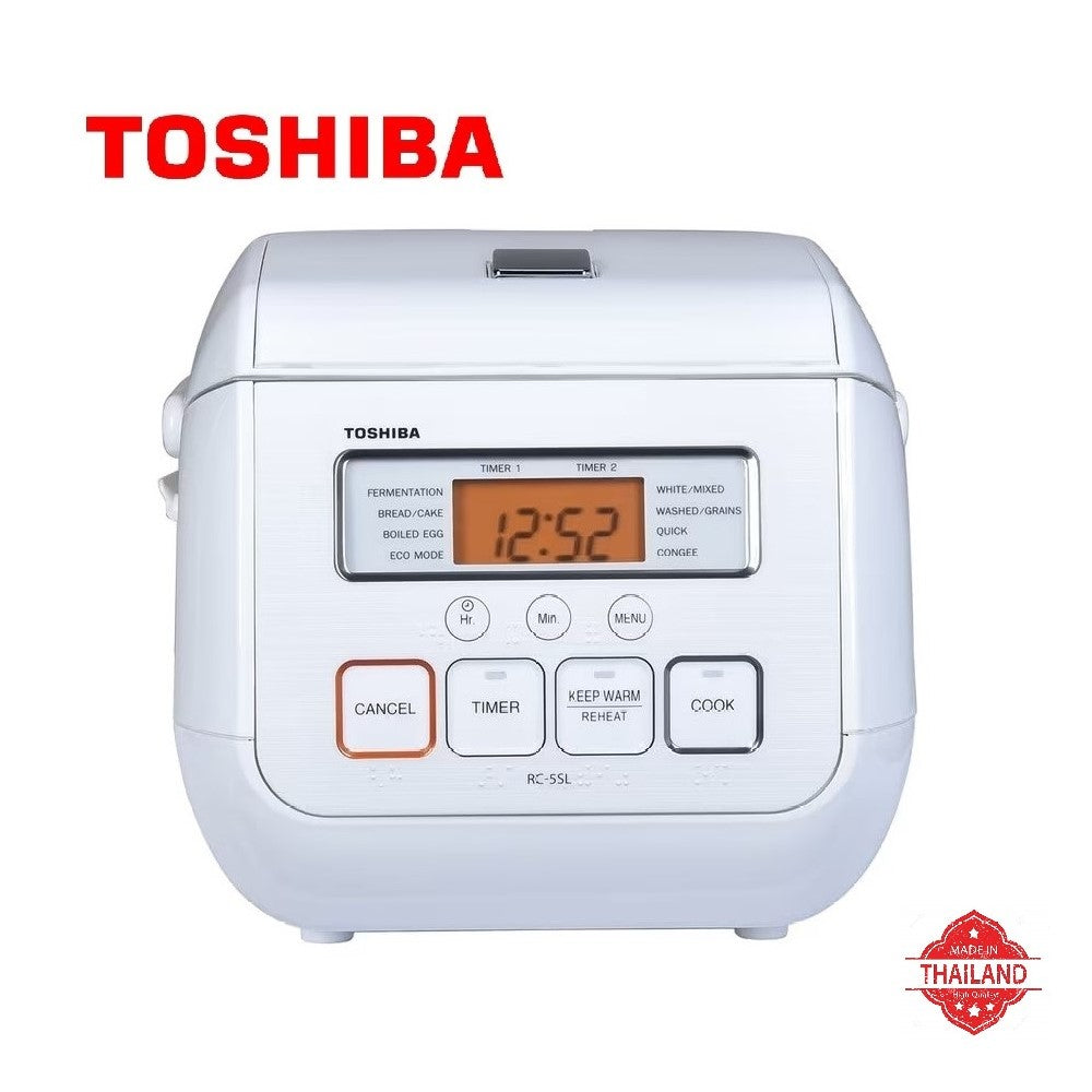 Toshiba Rice Cooker RC-5SLIH (Made in Thailand) - Just £115.90! Shop now at JAPAN PLAZA UK