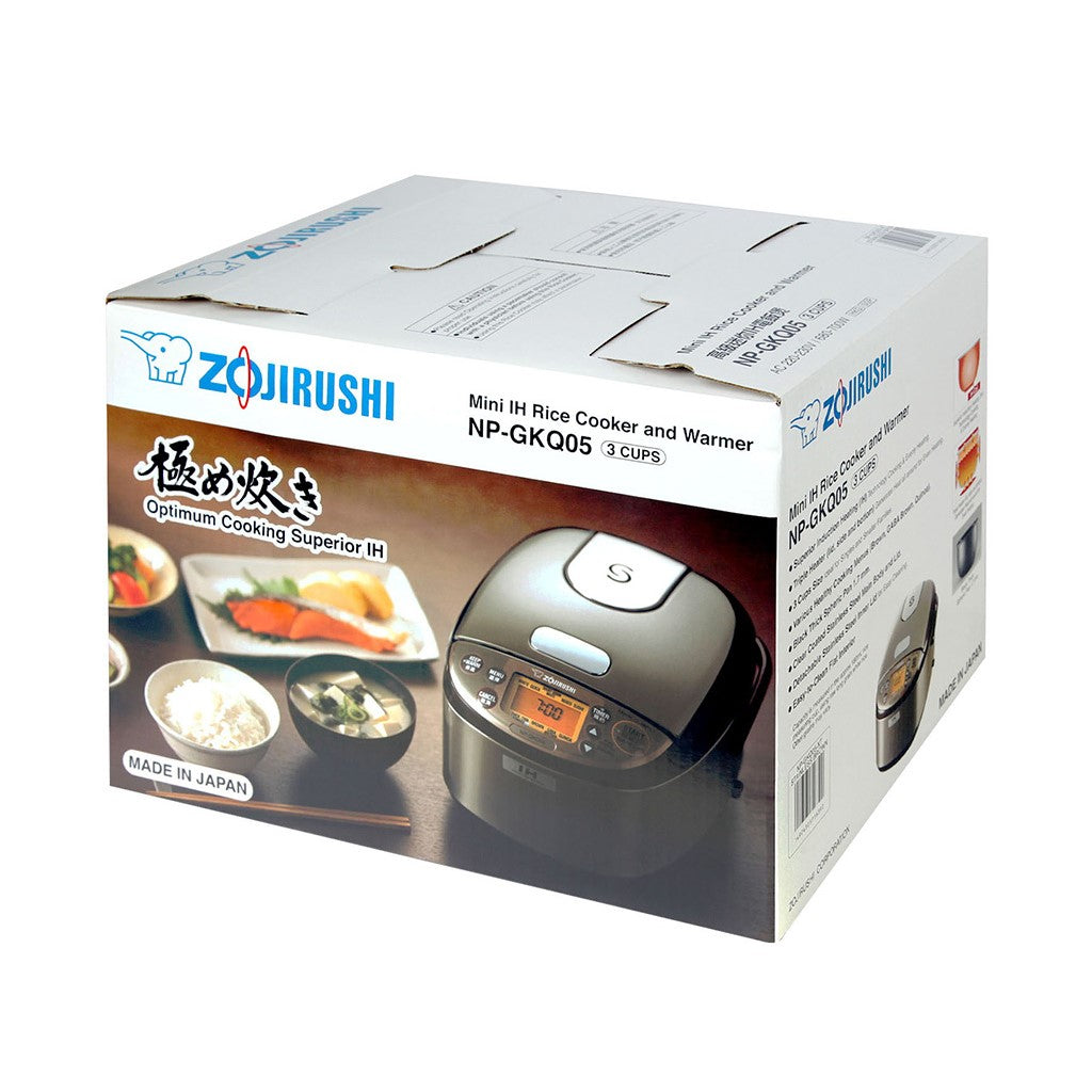 Zojirushi Mini IH Rice Cooker NP-GKQ05 (Made in Japan)