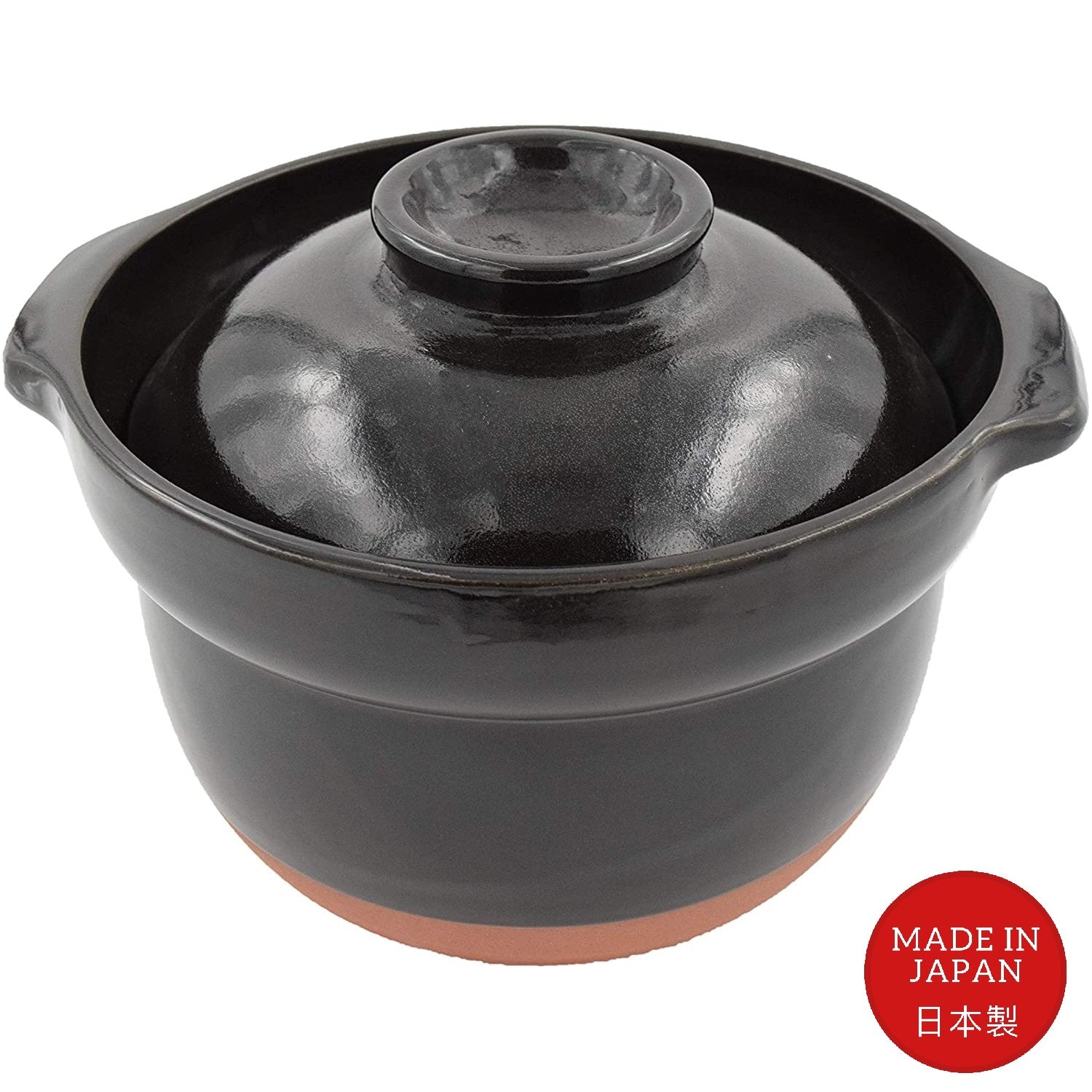 Japanese Style Rice Cooker Open Flame, Microwave & Dishwasher Safe (Made in Japan)