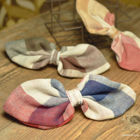 Handmade Colorful Ribbon Barrette (Made in Korea) - Just £6.20! Shop now at JAPAN PLAZA UK