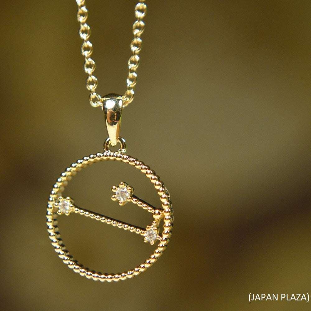 Constellation Gold Plating Necklace (Made in Korea) - Just £8.50! Shop now at JAPAN PLAZA UK