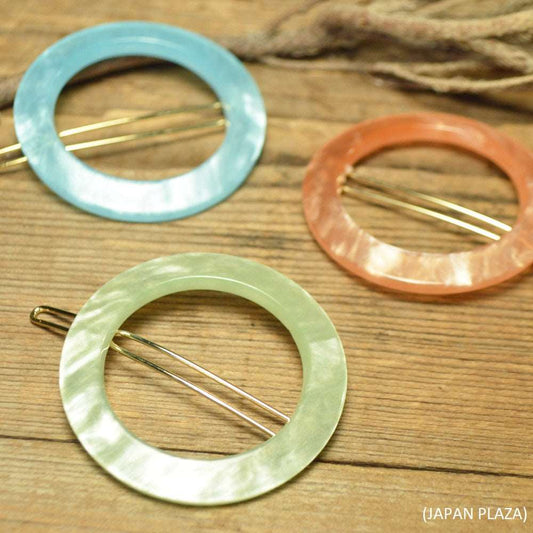 Acrylic Shell Frame Hair Pin (Made in Korea) - Just £6.50! Shop now at JAPAN PLAZA UK