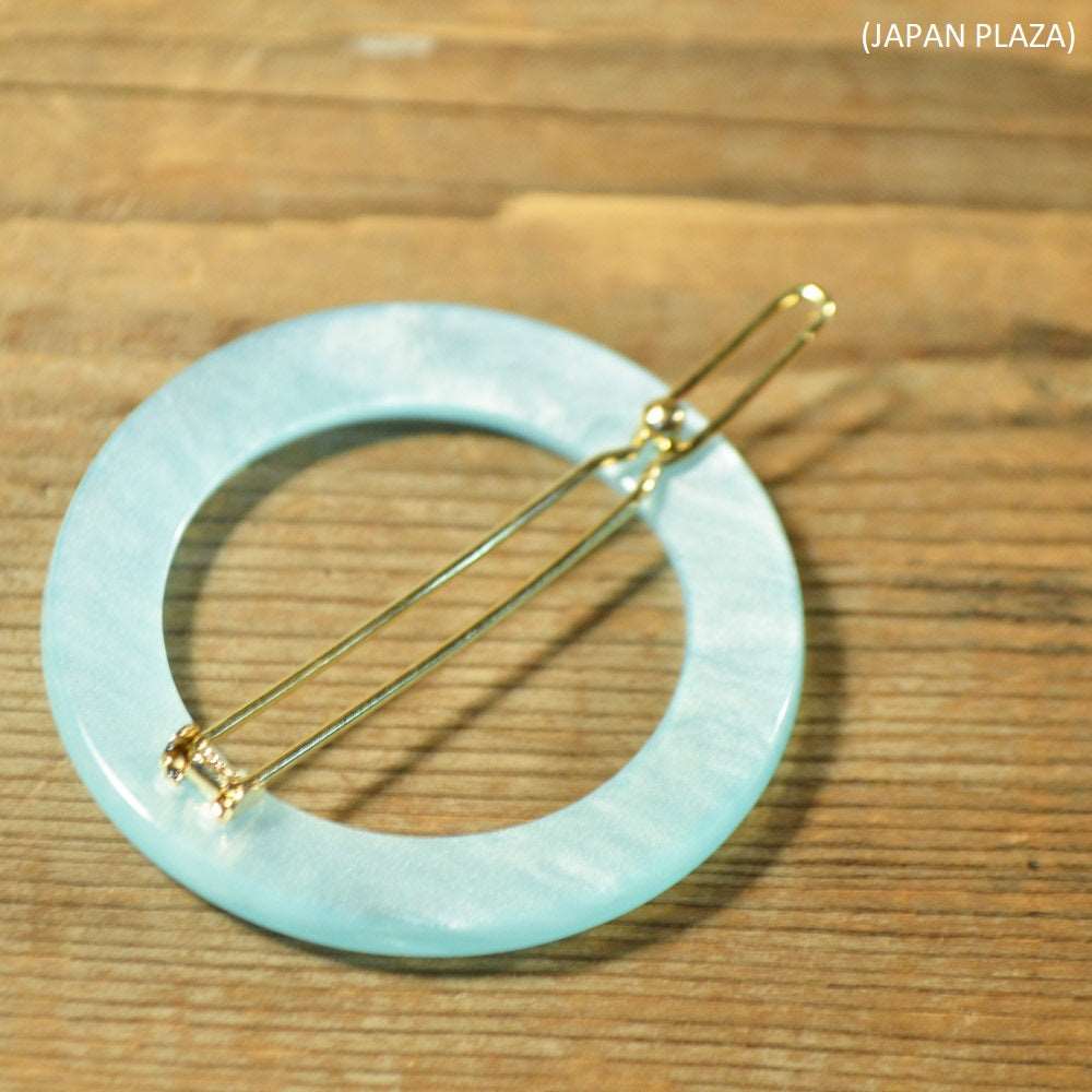 Acrylic Shell Frame Hair Pin (Made in Korea) - Just £6.50! Shop now at JAPAN PLAZA UK