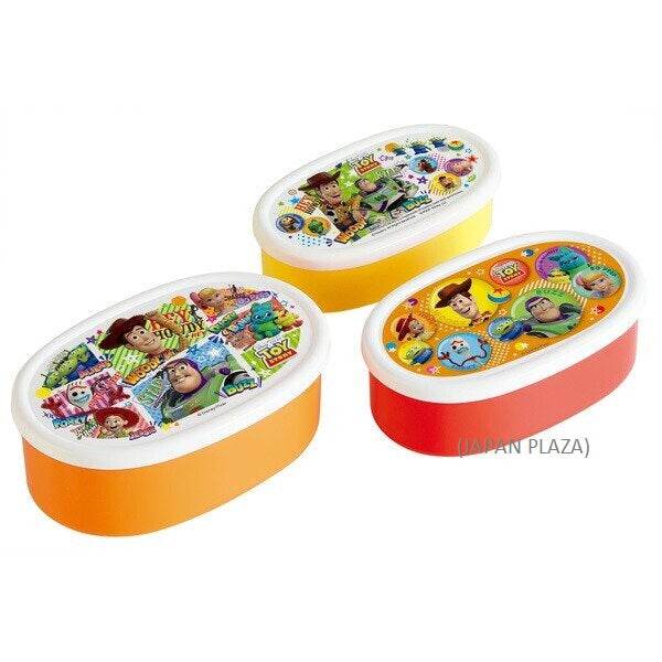 Toy story 3pcs set Food Container (Made in Japan)