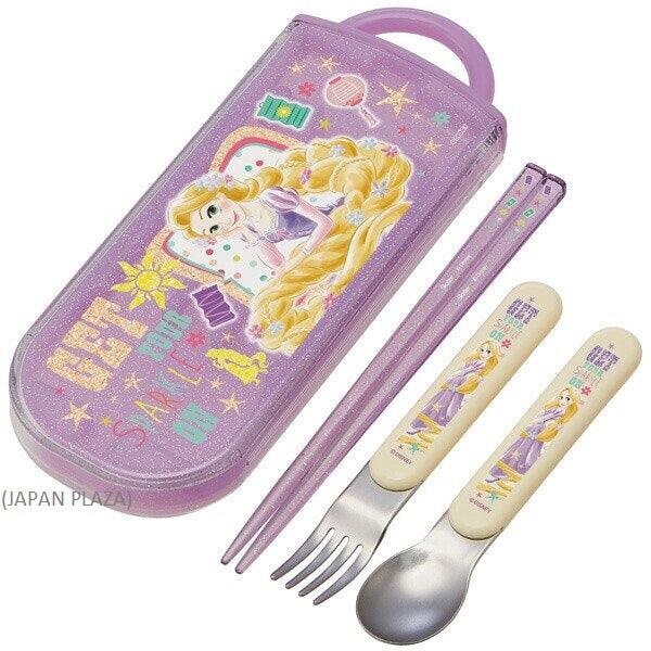 Rapunzel Kids Chopsticks Set - Dishwasher & Dryer Safe (Made in Japan)