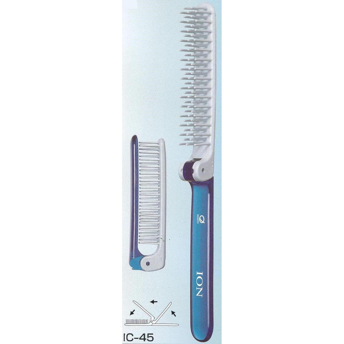 Negative Ions Slim Hairbrush (Made in Japan)