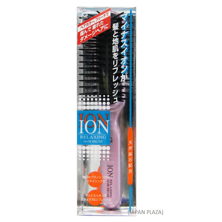 Negative Ions Hair Brush Pink (Made in Japan)