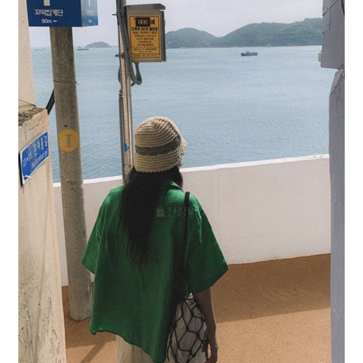 Crochet Bucket Hat with Floral (Made in Korea) - Just £29.60! Shop now at JAPAN PLAZA UK