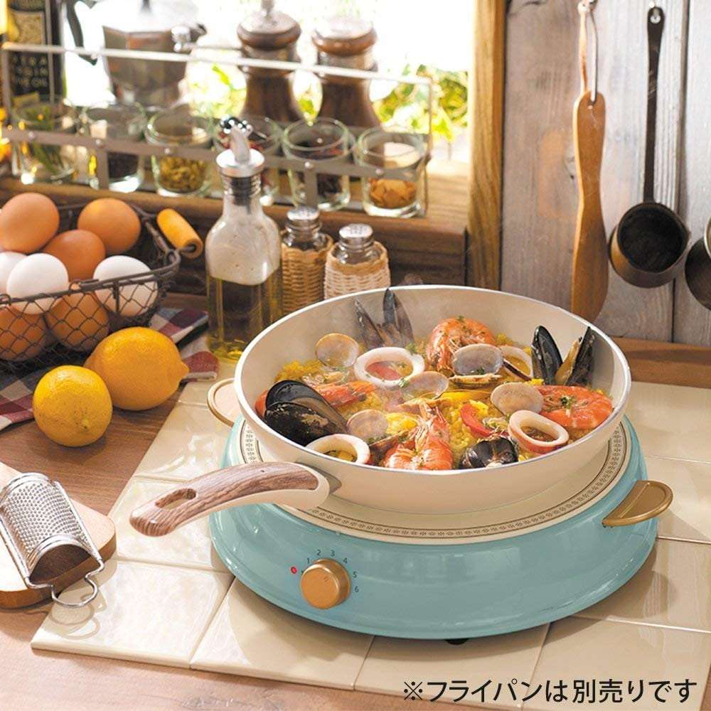 IRIS OHYAMA - Ricopa IH Cooker Tiffany Blue/Ash Pink/Ivory