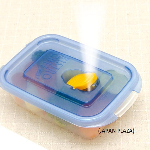 Microwave Boxes w Air Valve 1L 1pc (Made in Japan)