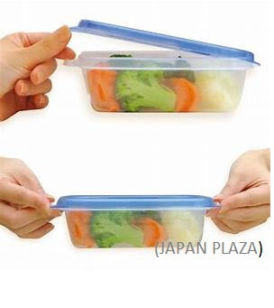 Microwave Boxes w Air Valve 400ml 2pcs (Made in Japan)