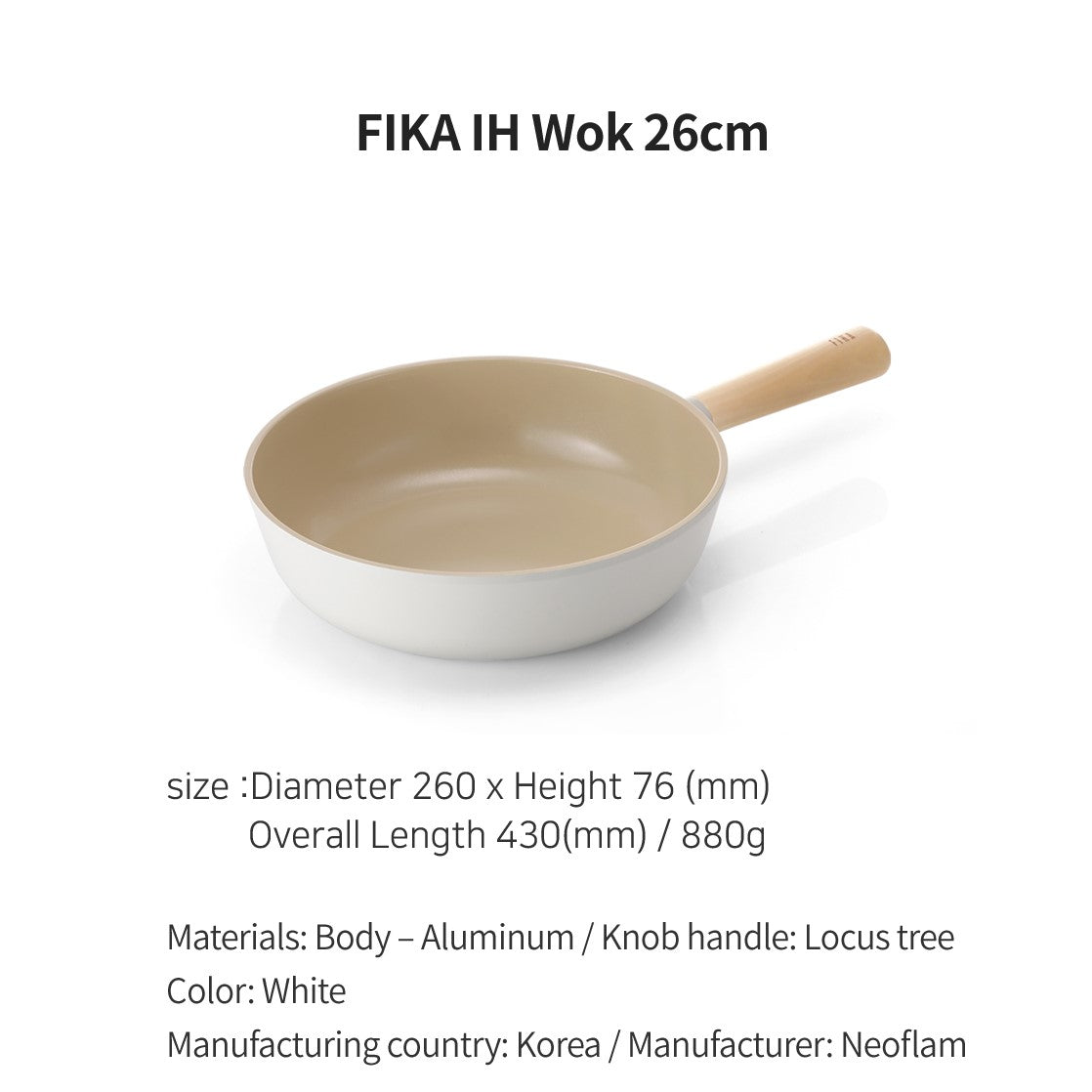 FIKA Cookware - no PFOA, PFOS ingredients (Made in Korea) - Just £79! Shop now at JAPAN PLAZA UK