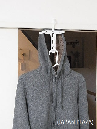 Clothes Hanger for Jumper & High Neck - Color by Random (Made in Japan) - Just £1.65! Shop now at JAPAN PLAZA UK