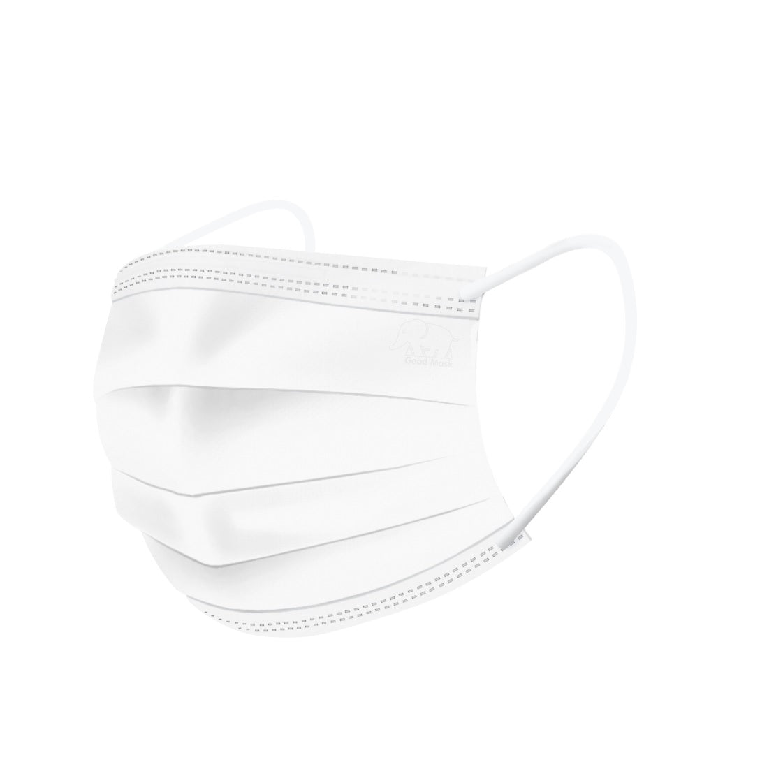 Good Mask 99 "Individual Packed" (Toddler) 30pcs - Glacier White (Made in Hong Kong)