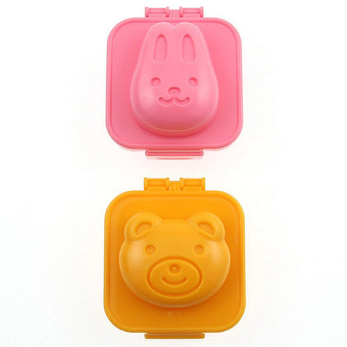 Buy KOKUBO Egg Mold Rabbit & Bear - Color by Random (Made in Japan)