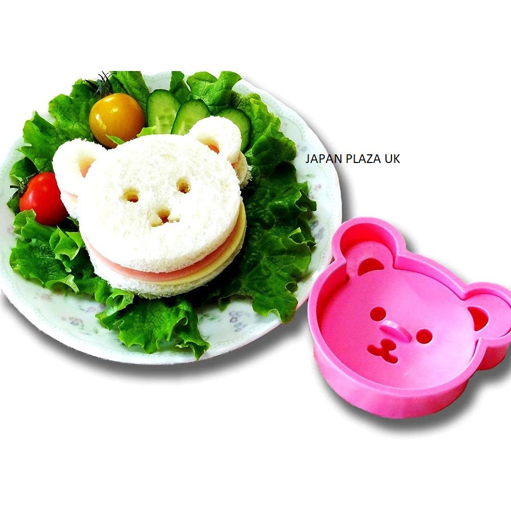 Lunch Bread/Sandwich/Cookie Bear Mold Cutter (Made in Japan) - Just £2.50! Shop now at JAPAN PLAZA UK