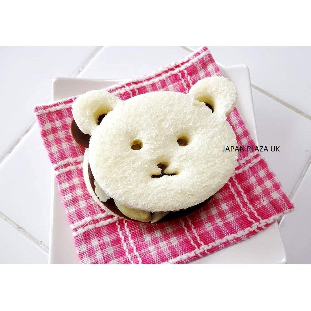 Lunch Bread/Sandwich/Cookie Bear Mold Cutter (Made in Japan)
