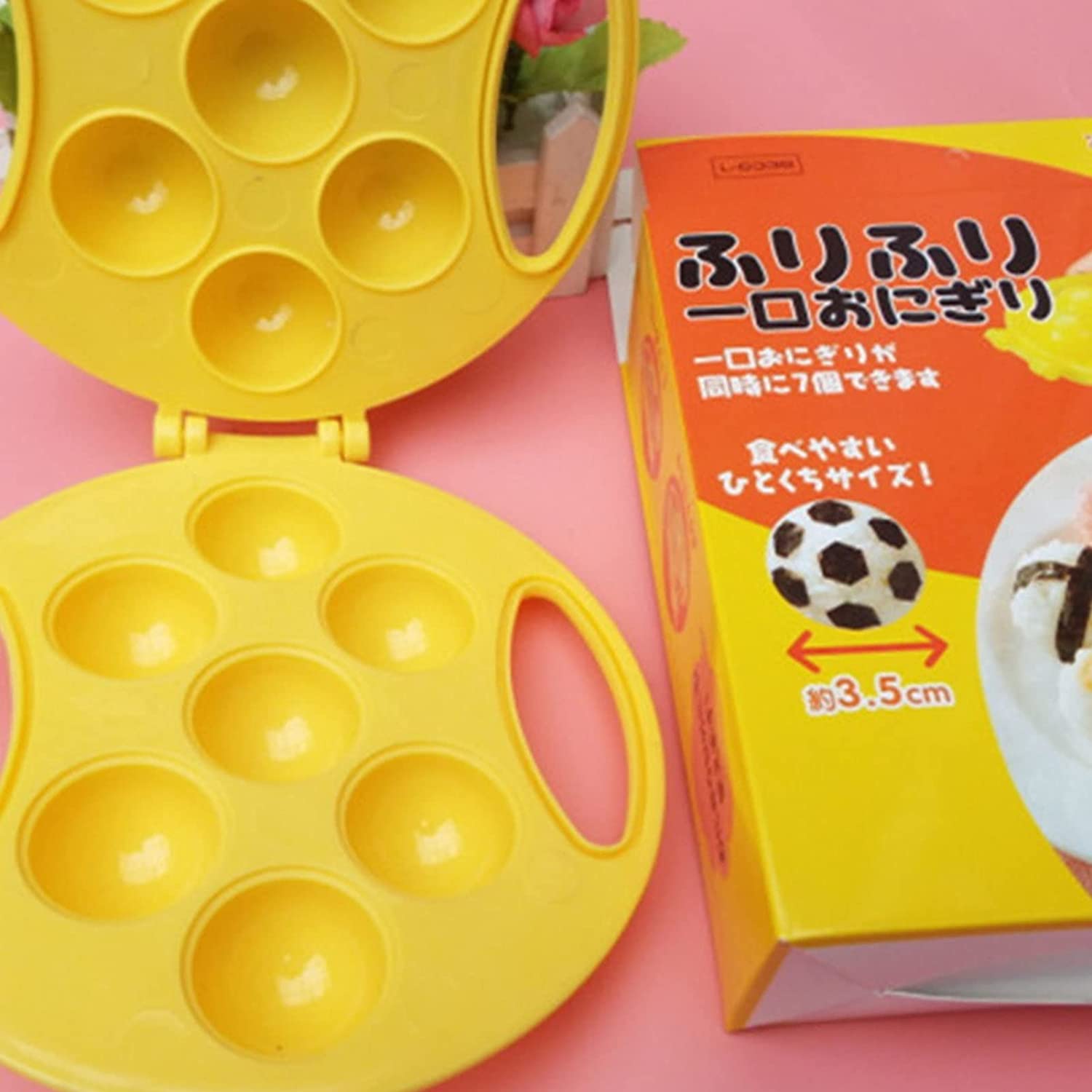 Onigiri Round Shaped Sushi/Potato Salad/Meatball Maker (Made in Japan) - Just £5.98! Shop now at JAPAN PLAZA UK