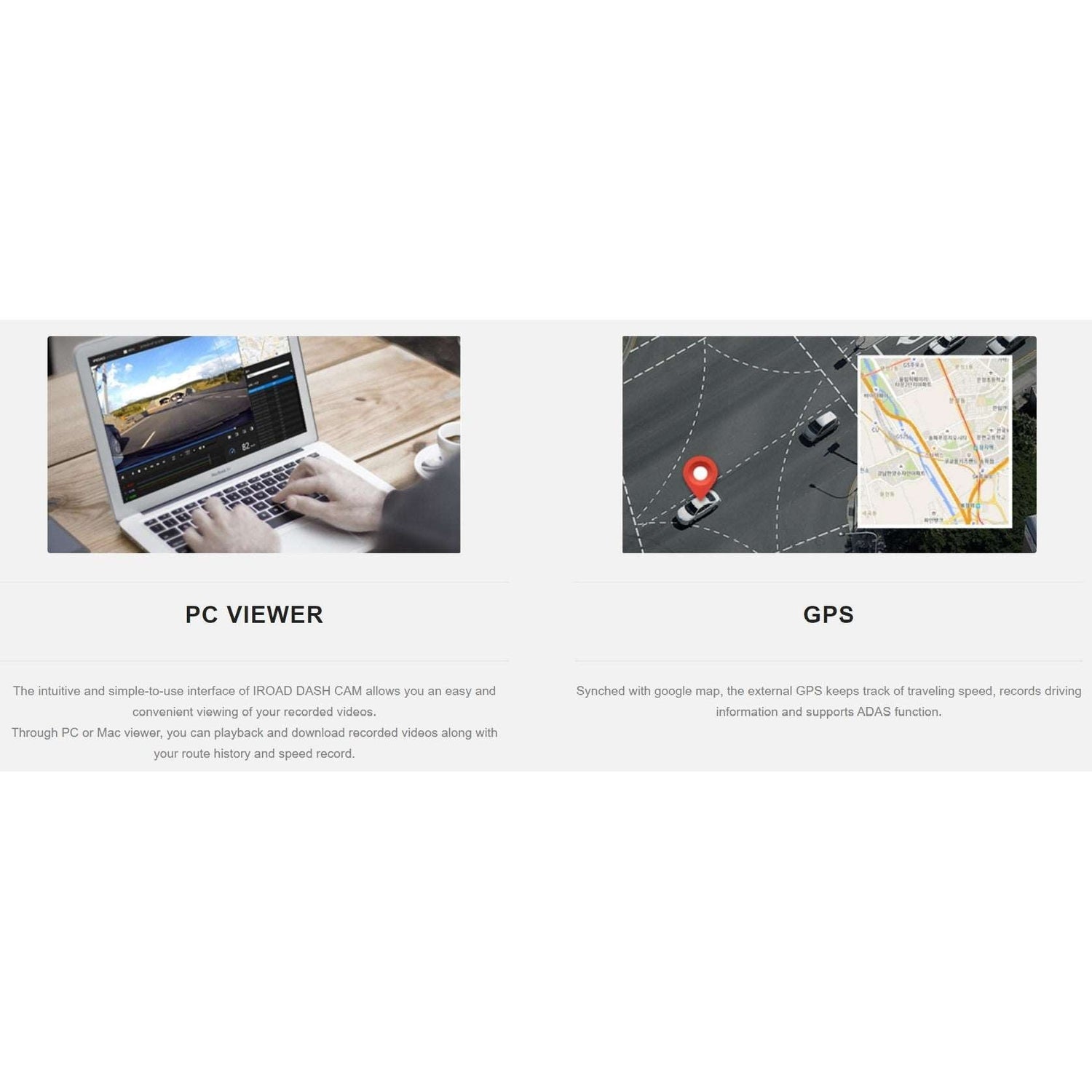 Iroad Dashcam TR7 FHD&HD 32GB Front & Rear (Made in Korea) - Just £255! Shop now at JAPAN PLAZA UK