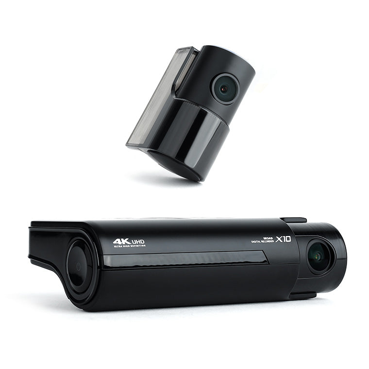 Iroad Dashcam X10 4K UHD 32GB Front & Rear (Made in Korea)