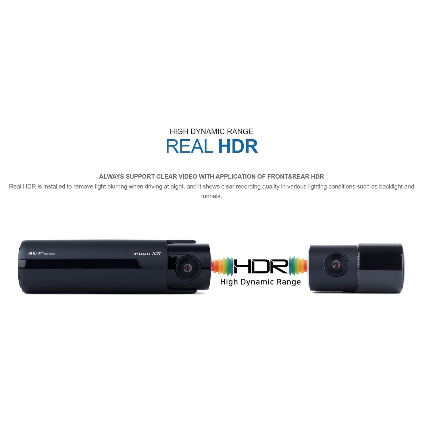 Iroad Dashcam X11 QHD 32GB Front & Rear (Made in Korea) - Just £300! Shop now at JAPAN PLAZA UK