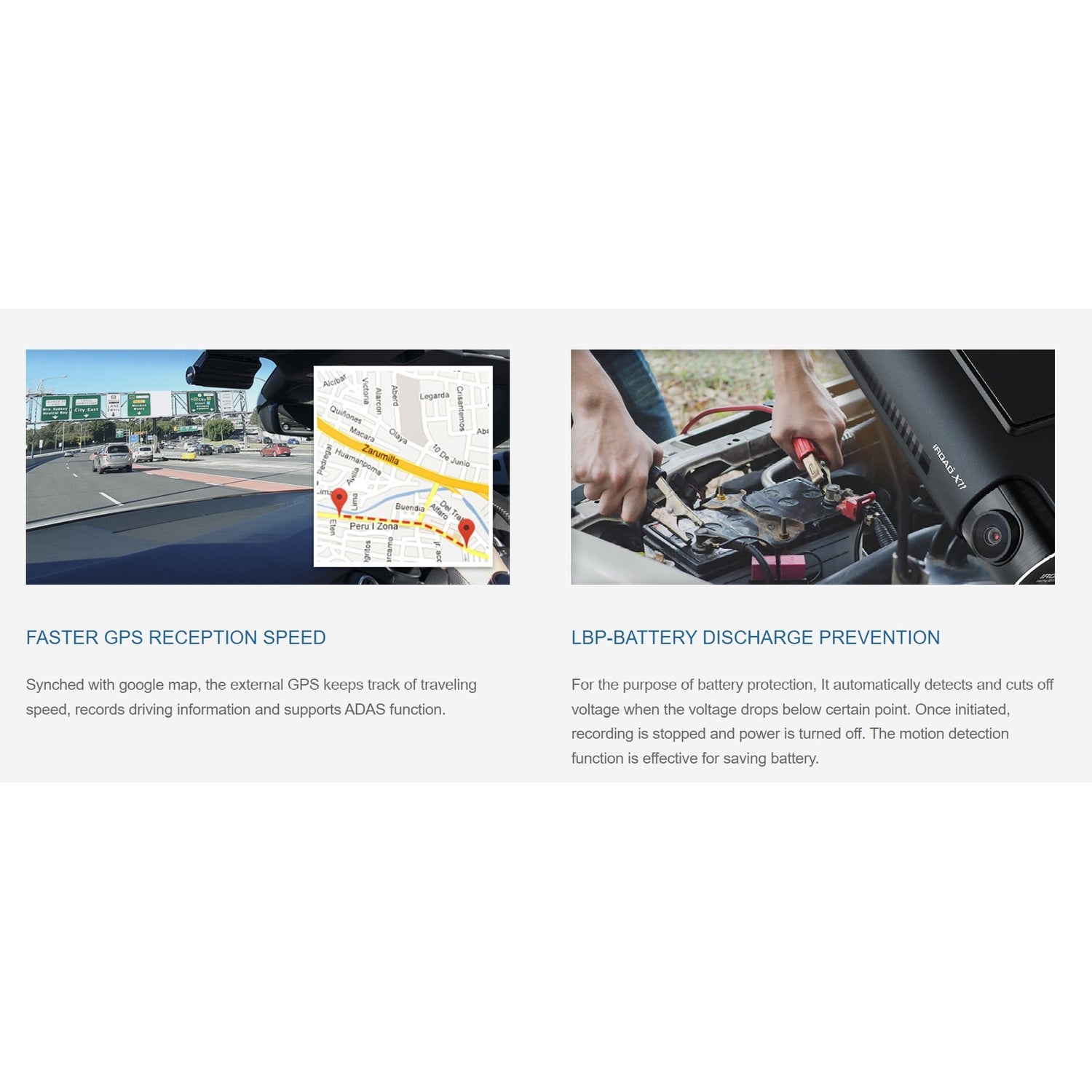 Iroad Dashcam X11 QHD 32GB Front & Rear (Made in Korea) - Just £300! Shop now at JAPAN PLAZA UK