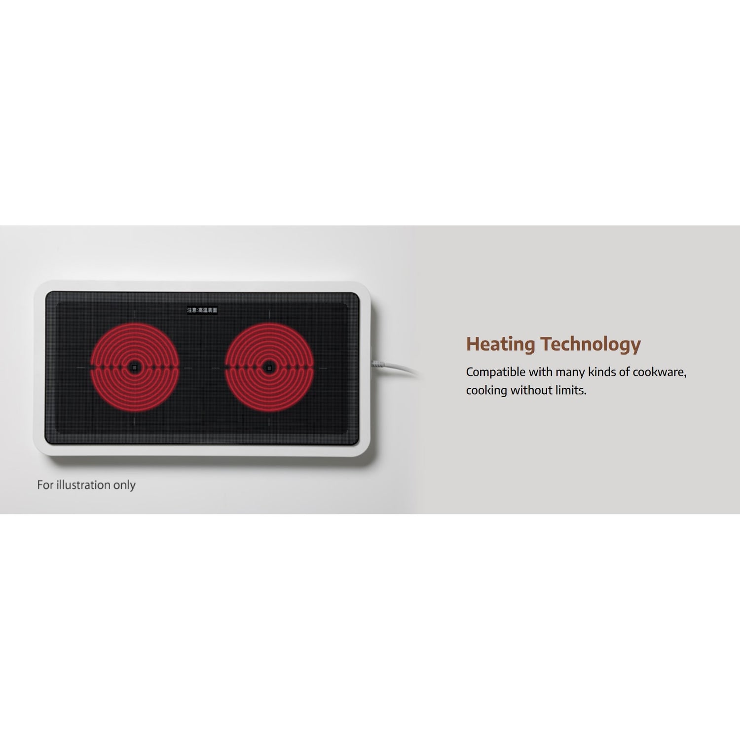 Panasonic Hot Plate NF-M1 with 3 Pin UK Plug - Just £339! Shop now at JAPAN PLAZA UK