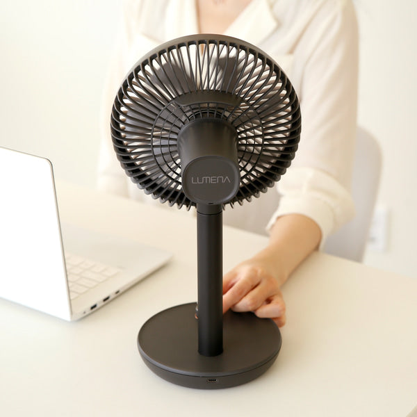 Korea LUMENA Fan Prime 2nd generation "Wireless" fan - 7 inches - Just £102! Shop now at JAPAN PLAZA UK