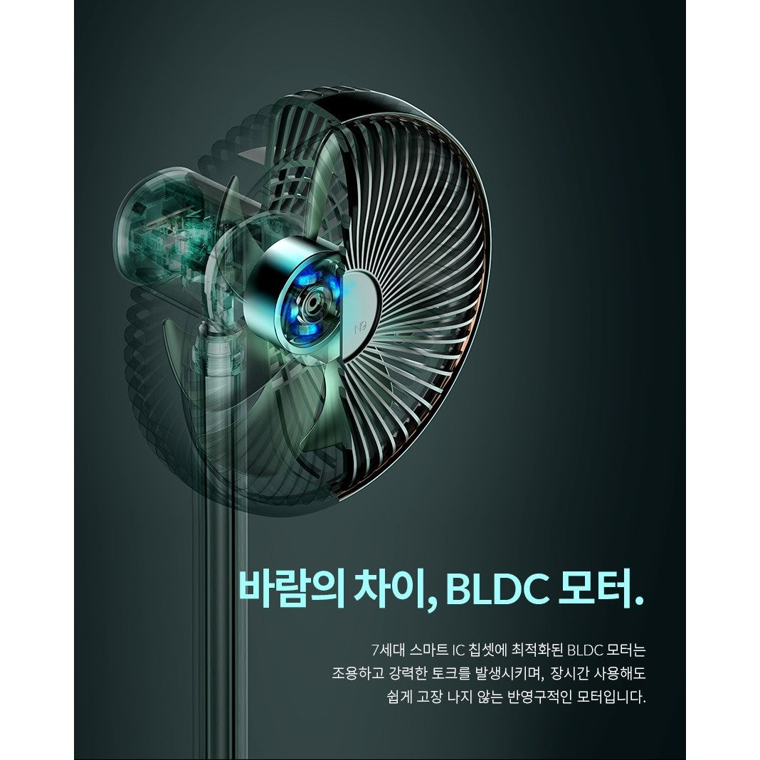 Korea LUMENA Fan Prime 2nd generation "Wireless" fan - 7 inches - Just £102! Shop now at JAPAN PLAZA UK