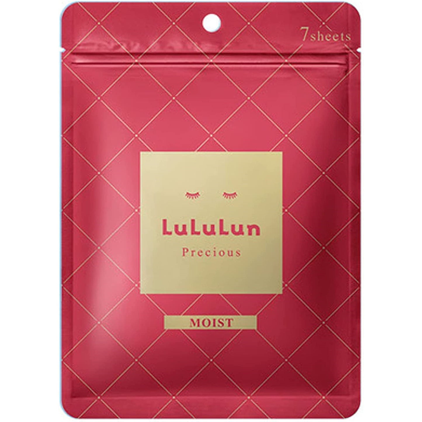 LuLuLun Precious Sheet Mask Moist 7pcs (Made in Japan)