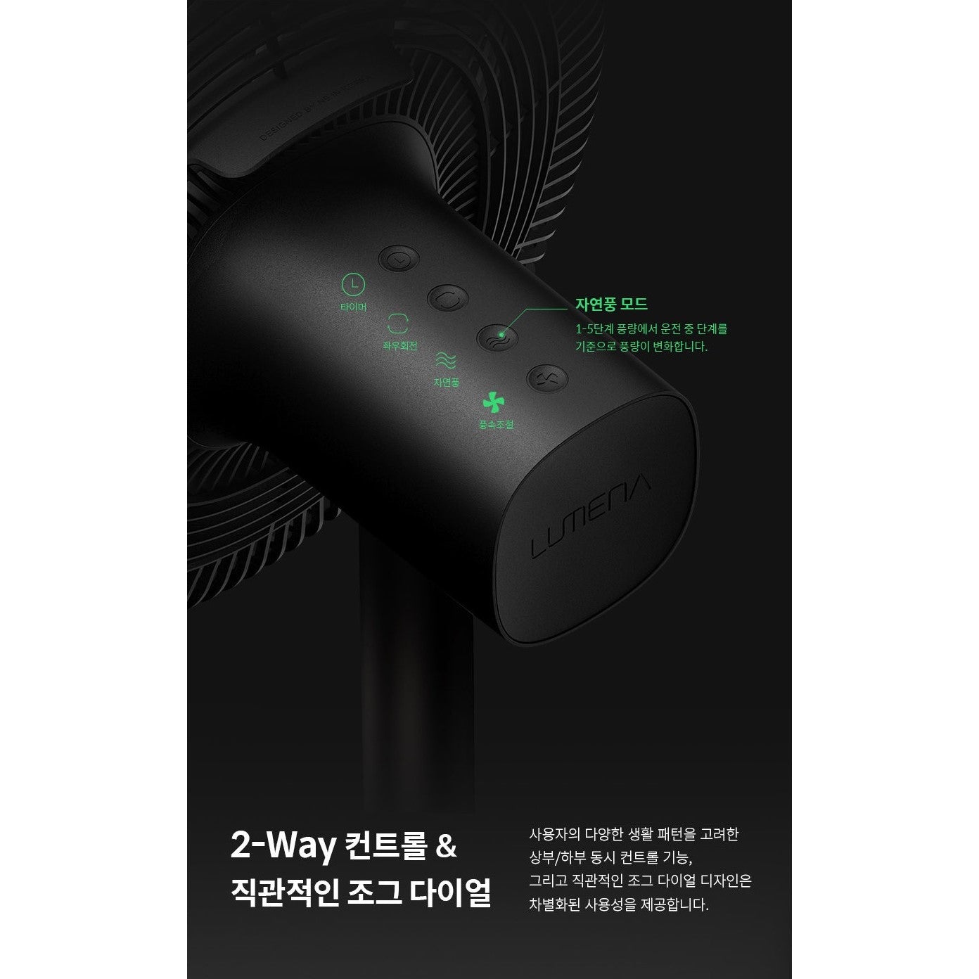 Korea LUMENA 2nd generation "Wireless" floor fan - 13 inches - Just £265! Shop now at JAPAN PLAZA UK