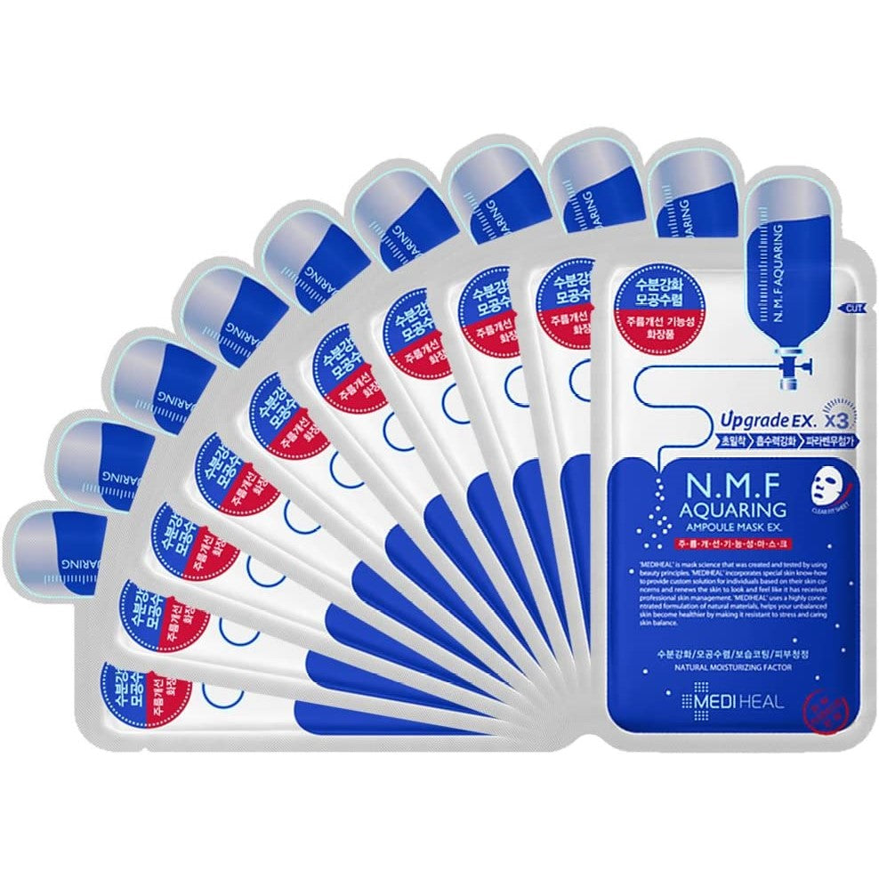 Mediheal N.M.F Aquaring Ampoule Mask EX 5pcs/10pcs (Made in Korea) - Just £8! Shop now at JAPAN PLAZA UK