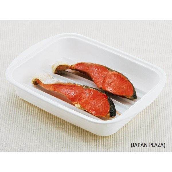 Microwave Container 21.5 x 15.5 x 6 cm (Made in Japan) - Just £2.40! Shop now at JAPAN PLAZA UK