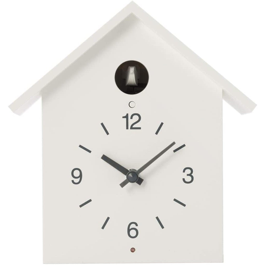 Muji Cuckoo Clock White (L) 25.5x12.5x26.7cm