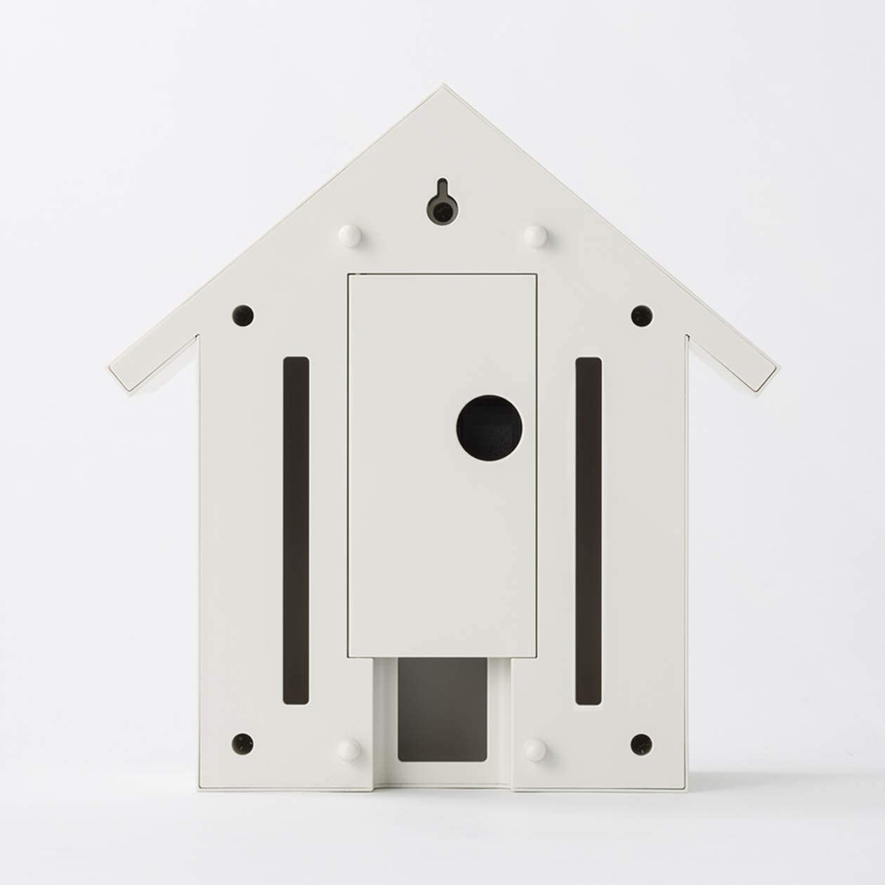 Muji Cuckoo Clock White (L) 25.5x12.5x26.7cm - Just £94.60! Shop now at JAPAN PLAZA UK