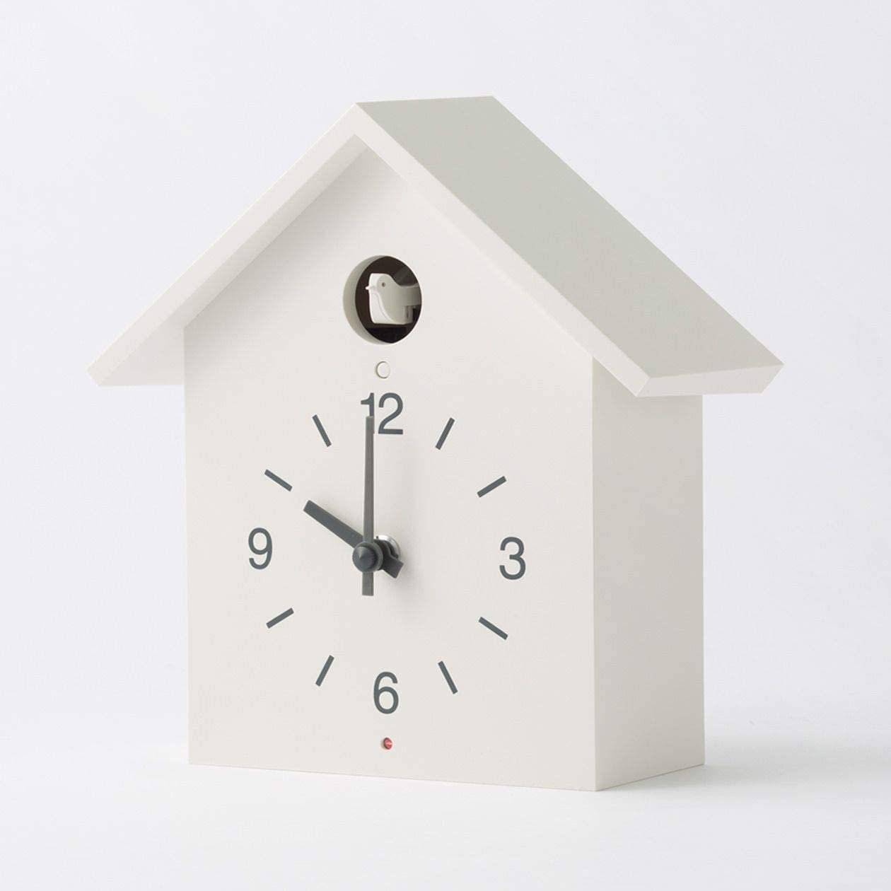 Muji Cuckoo Clock White (L) 25.5x12.5x26.7cm
