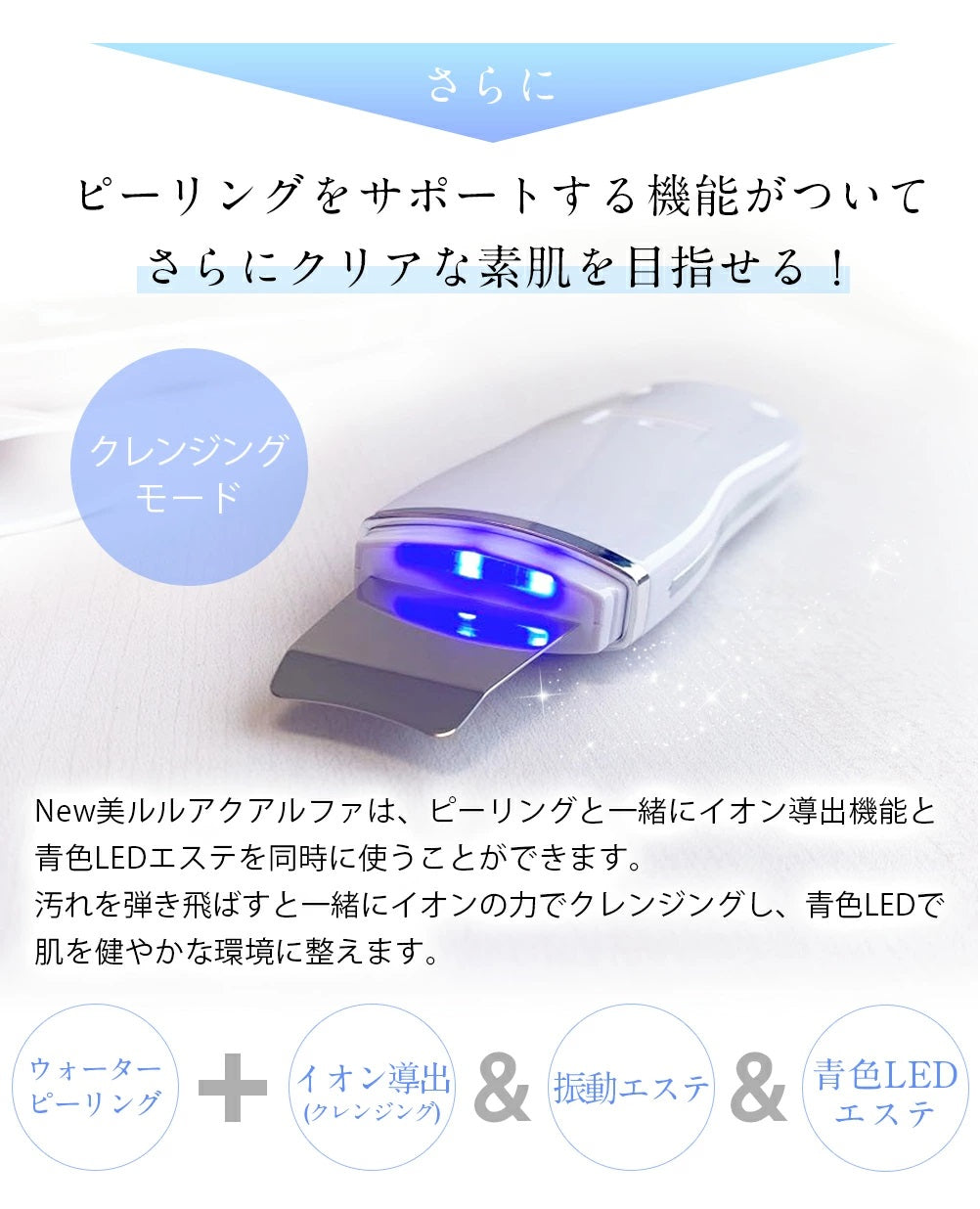 New Belulu AquaRufa Beauty Device (Made in Japan)