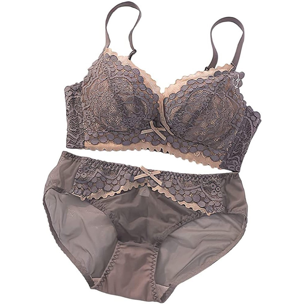 Buy Lingerie Women's Top and Bottom Set with No Wire