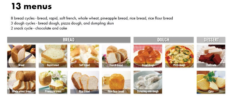 Panasonic Bread Maker SD-P104 (13 Recipes) - Just £319! Shop now at JAPAN PLAZA UK