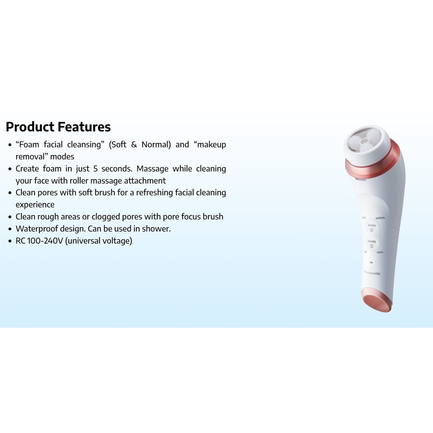 Panasonic Micro-foam Cleaning System EH-SC65 - Just £179! Shop now at JAPAN PLAZA UK