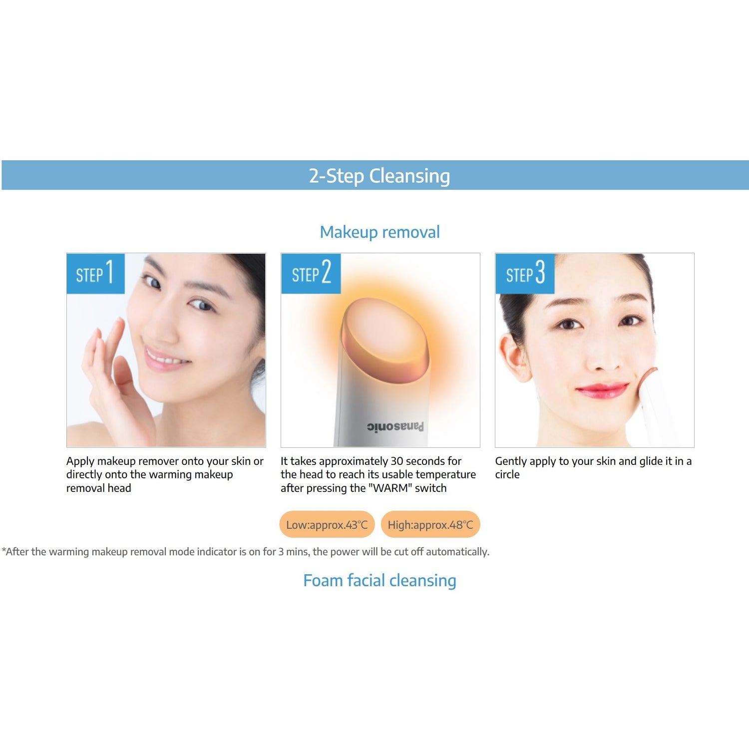Panasonic Micro-foam Cleaning System EH-SC65 - Just £179! Shop now at JAPAN PLAZA UK